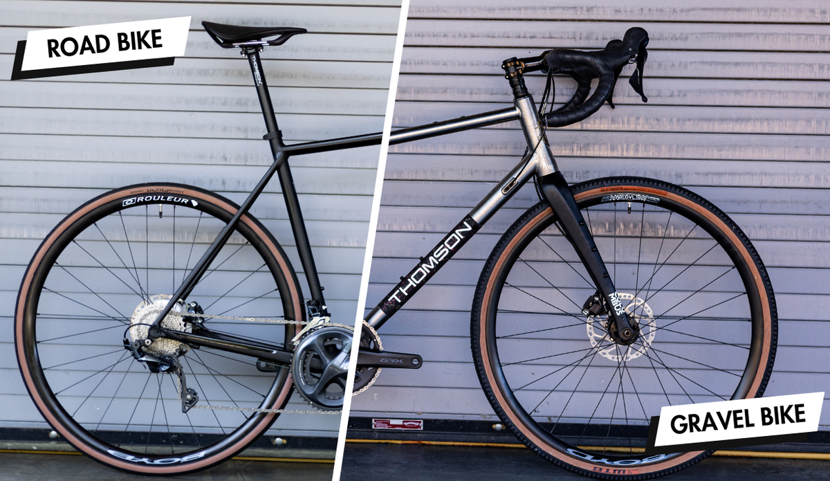 thomson road and gravel bike