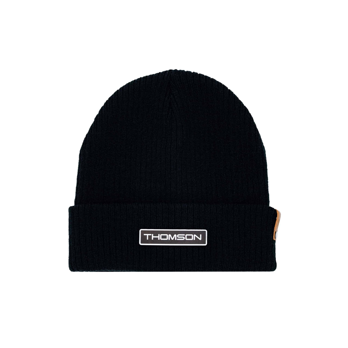 THOMSON Tan Leather Beanie