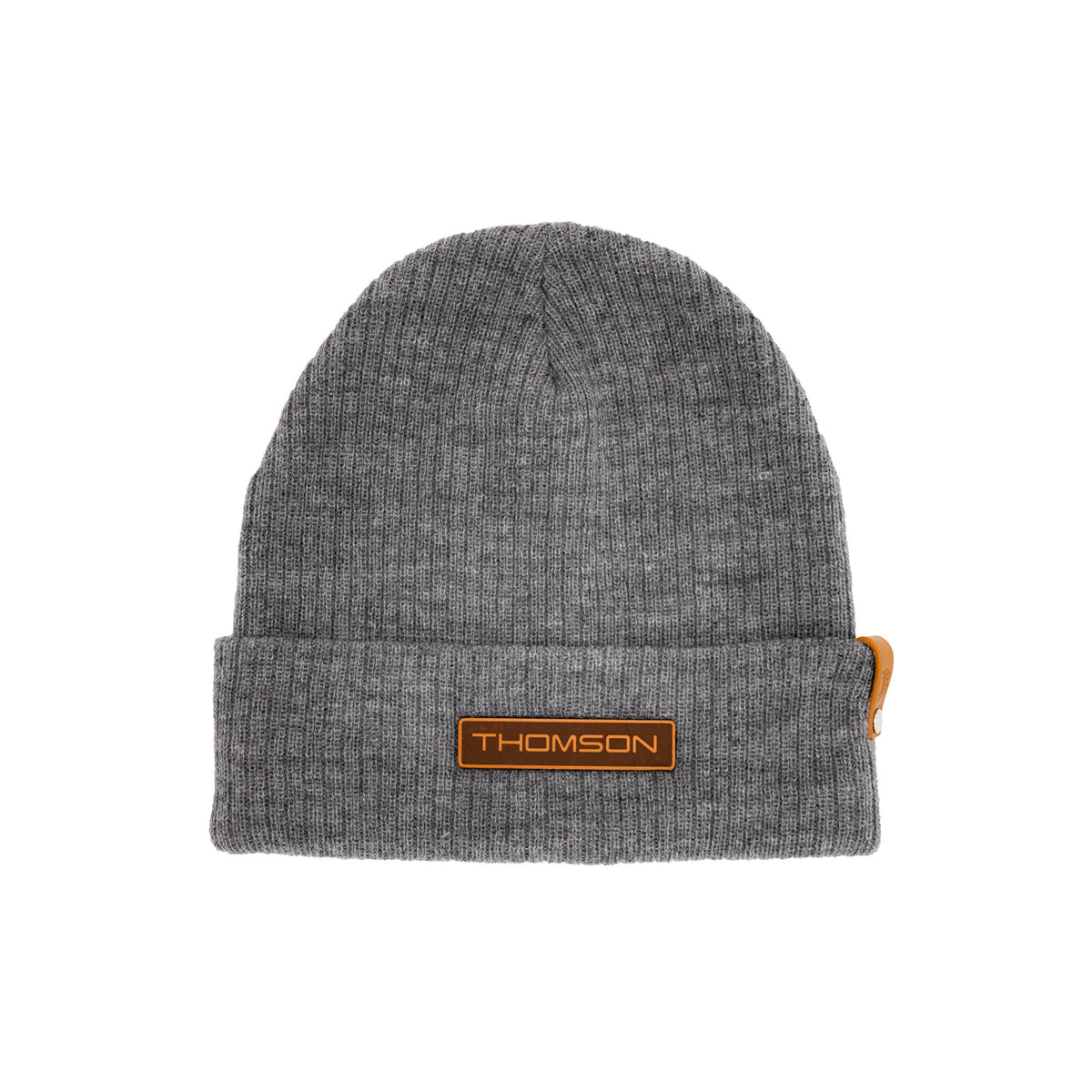 THOMSON Tan Leather Beanie