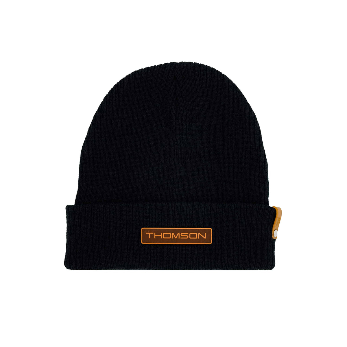 THOMSON Tan Leather Beanie