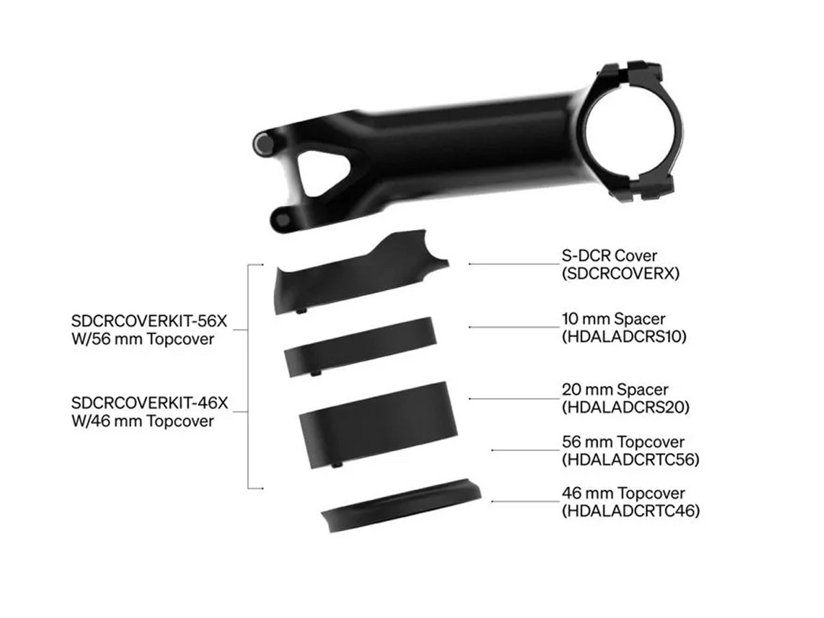 Dedacciai S-DCR Cover Kit, Ø56mm