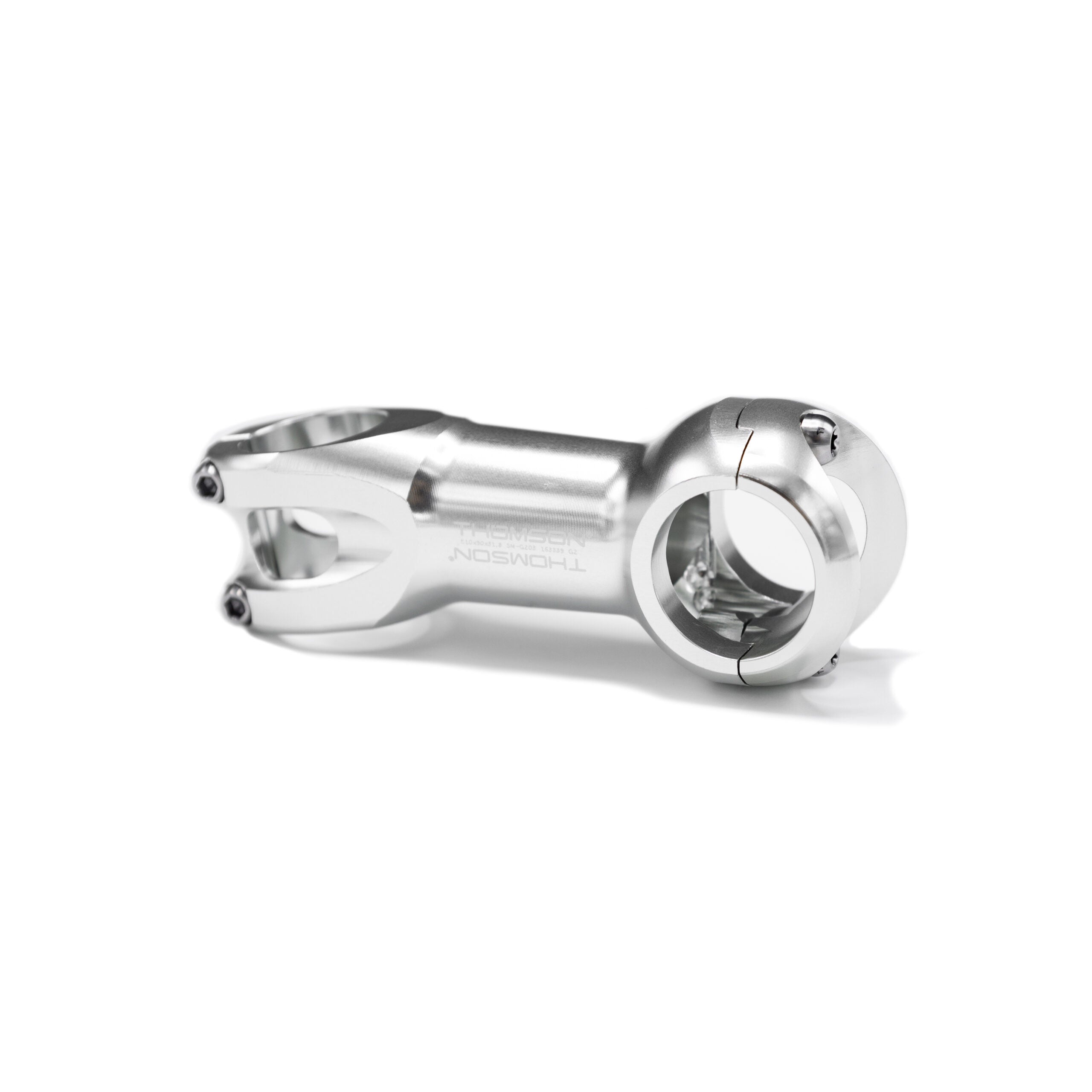 THOMSON G2 STEM （31.8 90mm 10°） Silver G2 Gravel and Road Bike Stem | 31.8 Lightweight Stem – Thomson Bike