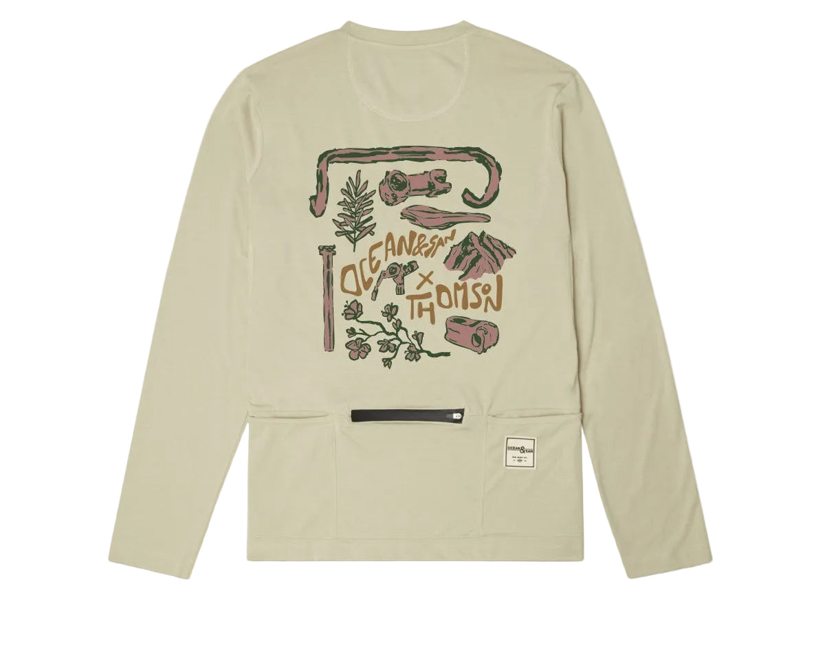 THOMSON X O&S All Day Shirt Eucalyptus