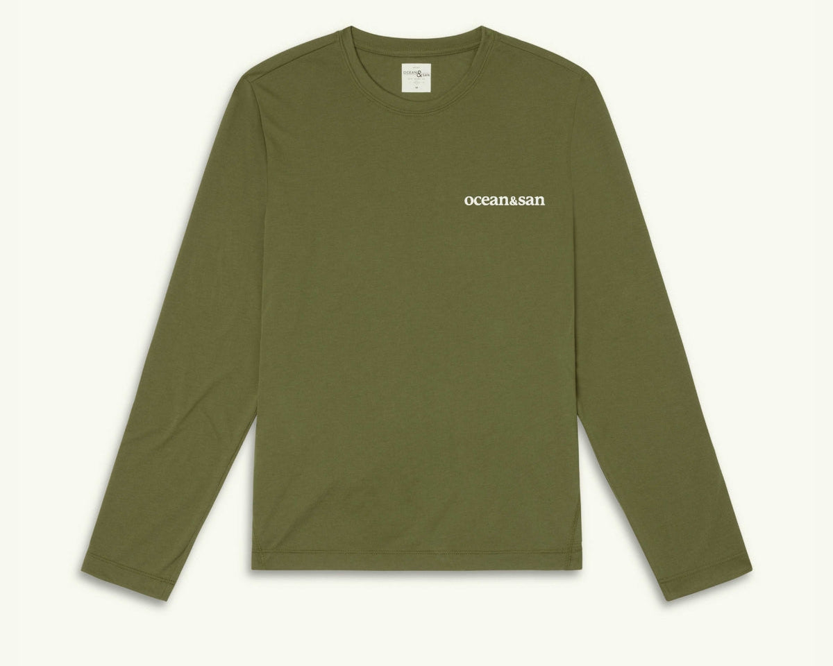 THOMSON X O&S All Day Shirt Olive LS2