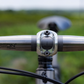 close up shot of Thomson Ti handlebar logo