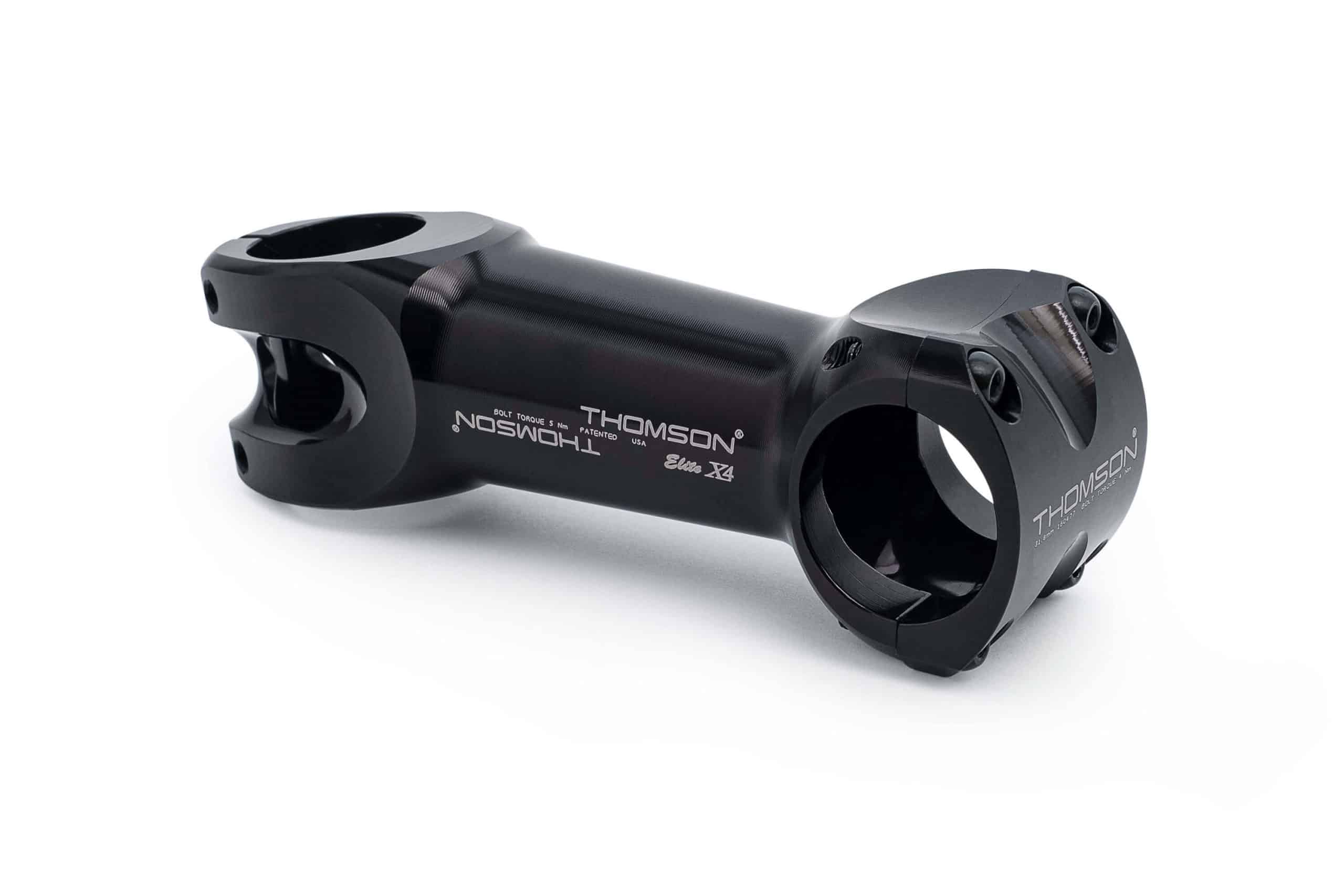 THOMSON Elite X4 ステム ブラック 100mm 0° 31.8 Elite 31.8mm X4 Bike Stems | Thomson Bikes