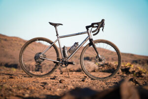 gravel bike on a trail